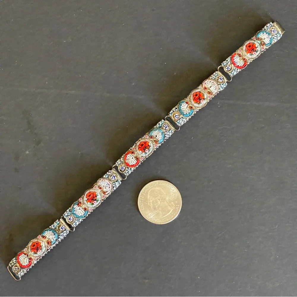 Vintage Micro Mosaic Bracelet._11